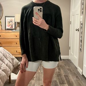 Lou & Grey for LOFT olive green sweater